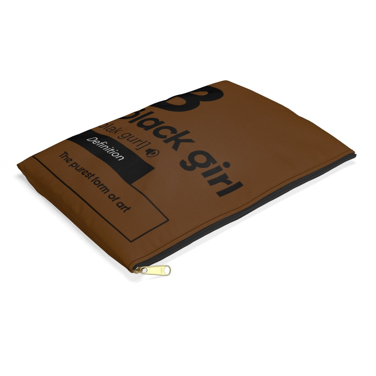 Black Girl/Melanin Cosmetic Pouch