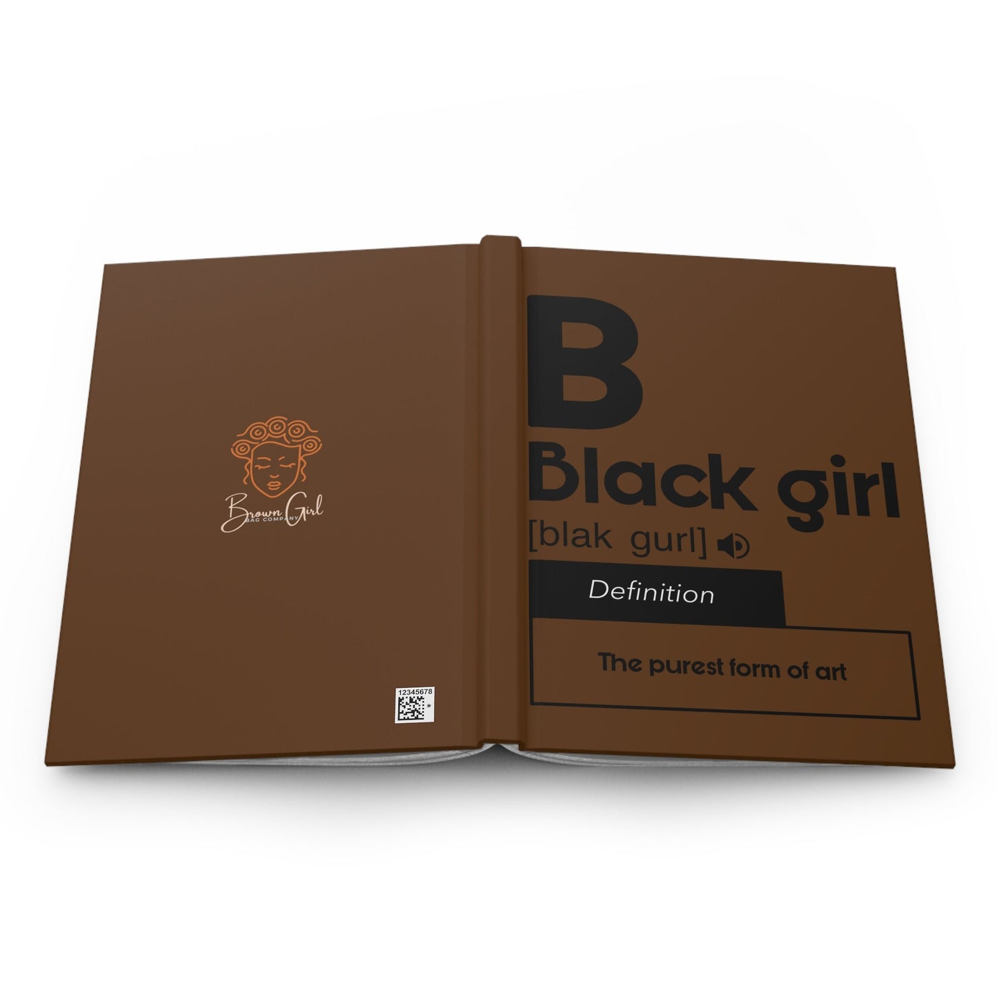 Black Girl Journal Matte