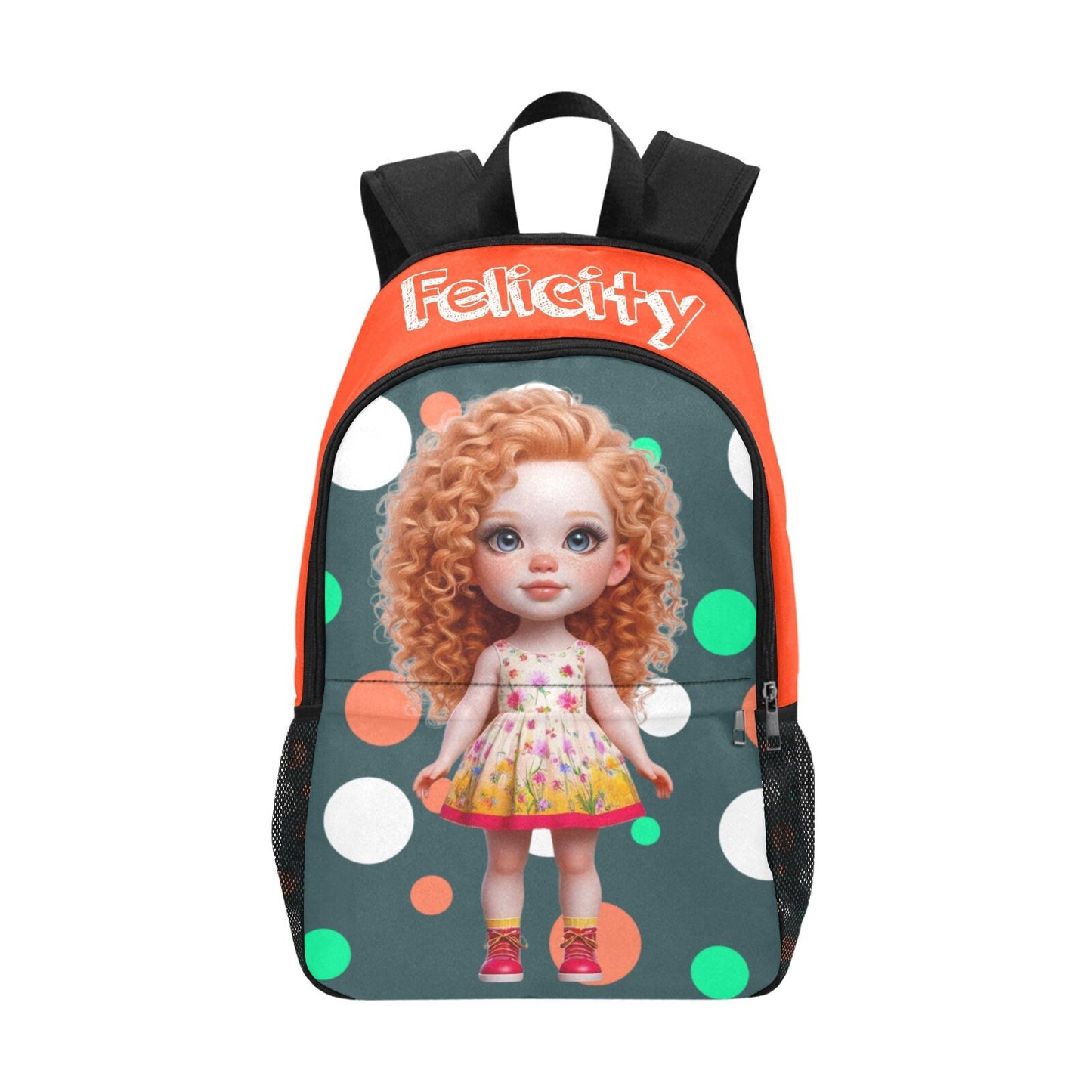 Custom Black Girl Backpack