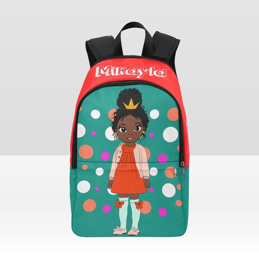 Custom Black Girl Backpack