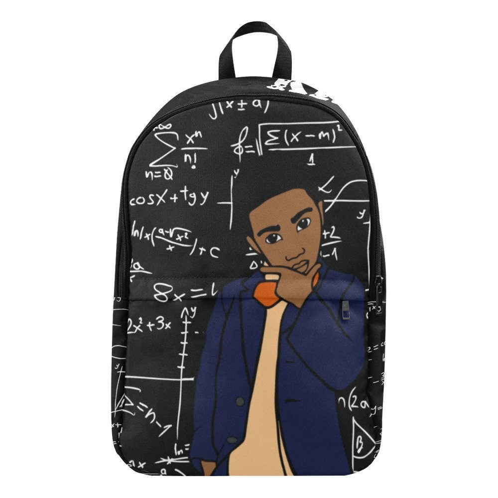 Black Boy Leather Backpack, Brown Boy backpack, Personalized bag, boys, school supplies, black boy joy, custom school bag,
