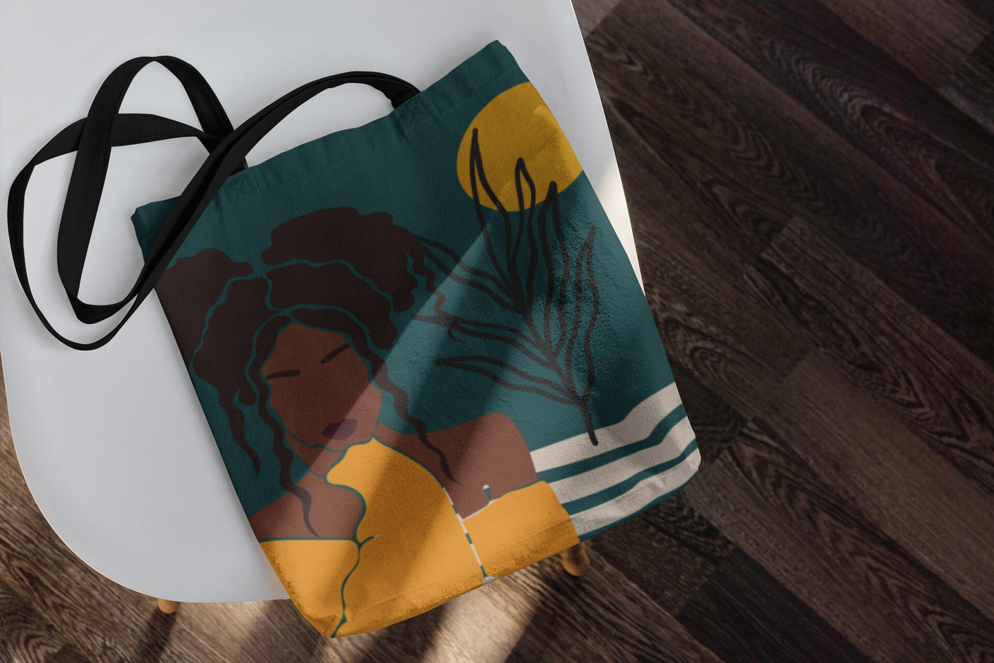Locs and Light Tote Bag