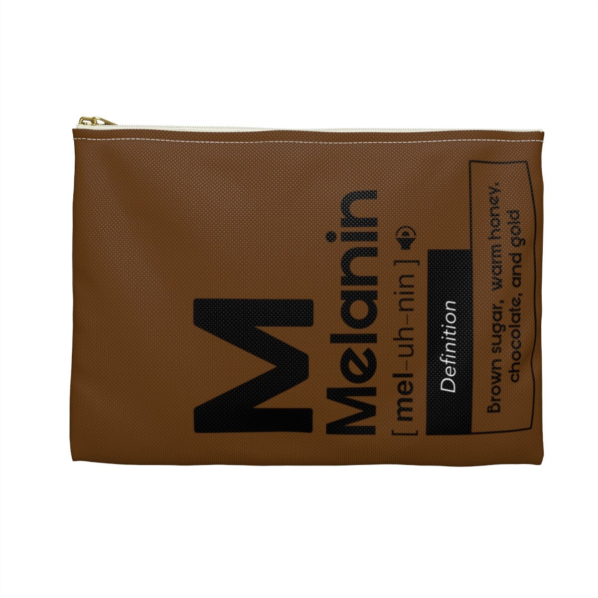Black Girl/Melanin Cosmetic Pouch