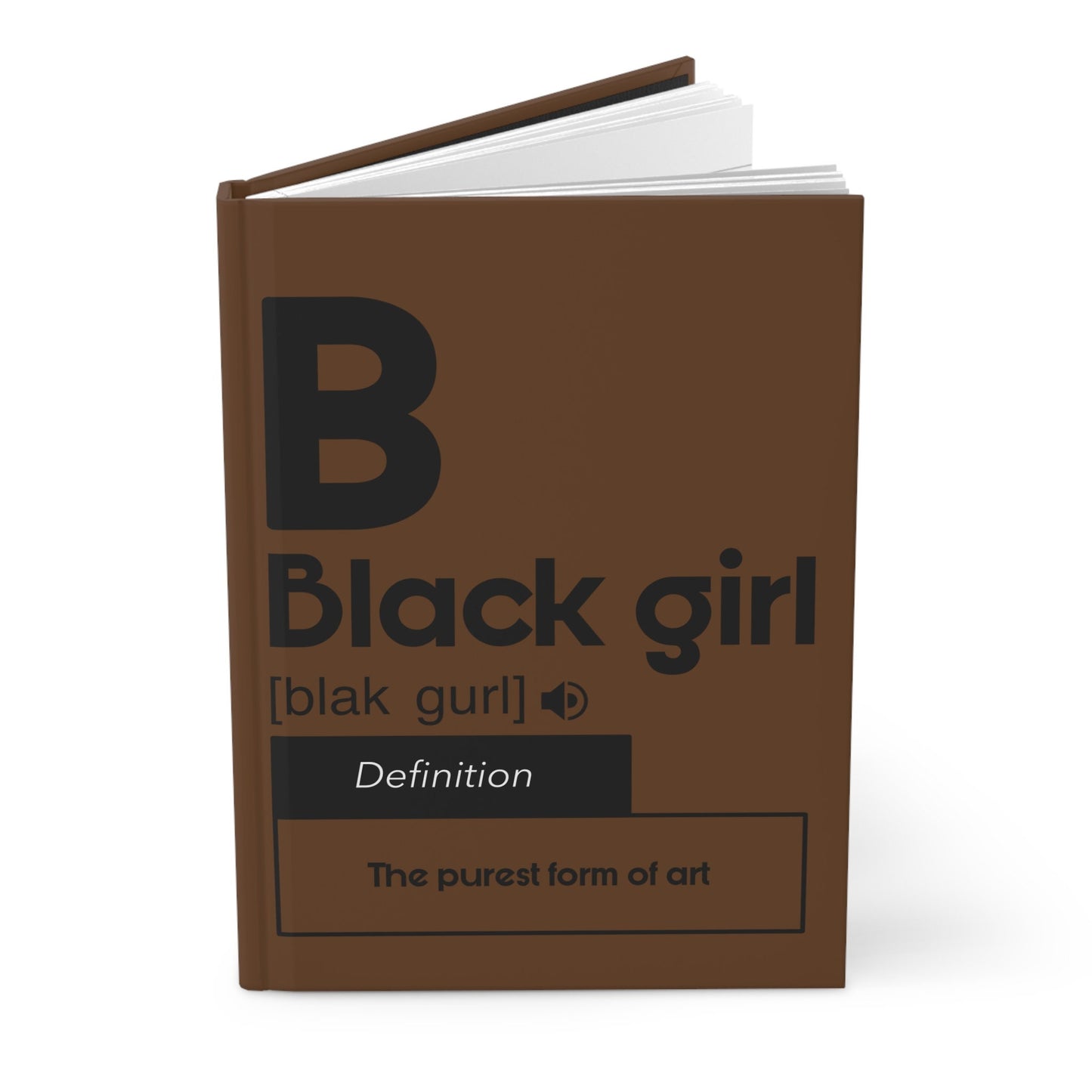 Black Girl Journal Matte