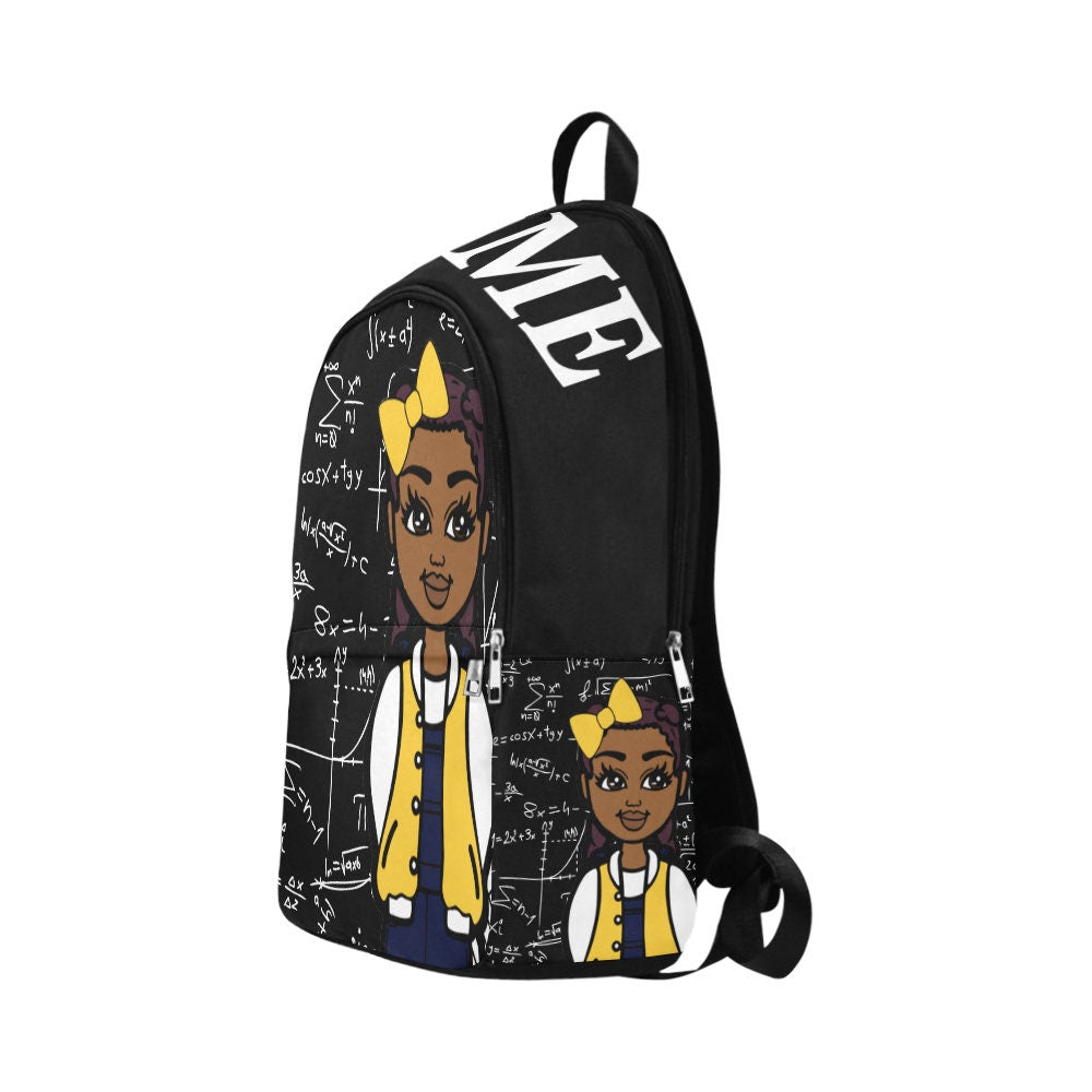 black girl book bag, black girl backpack, marvel, back to school, black girl magic, melanin poppin, black lives matter, blm, custom book bag