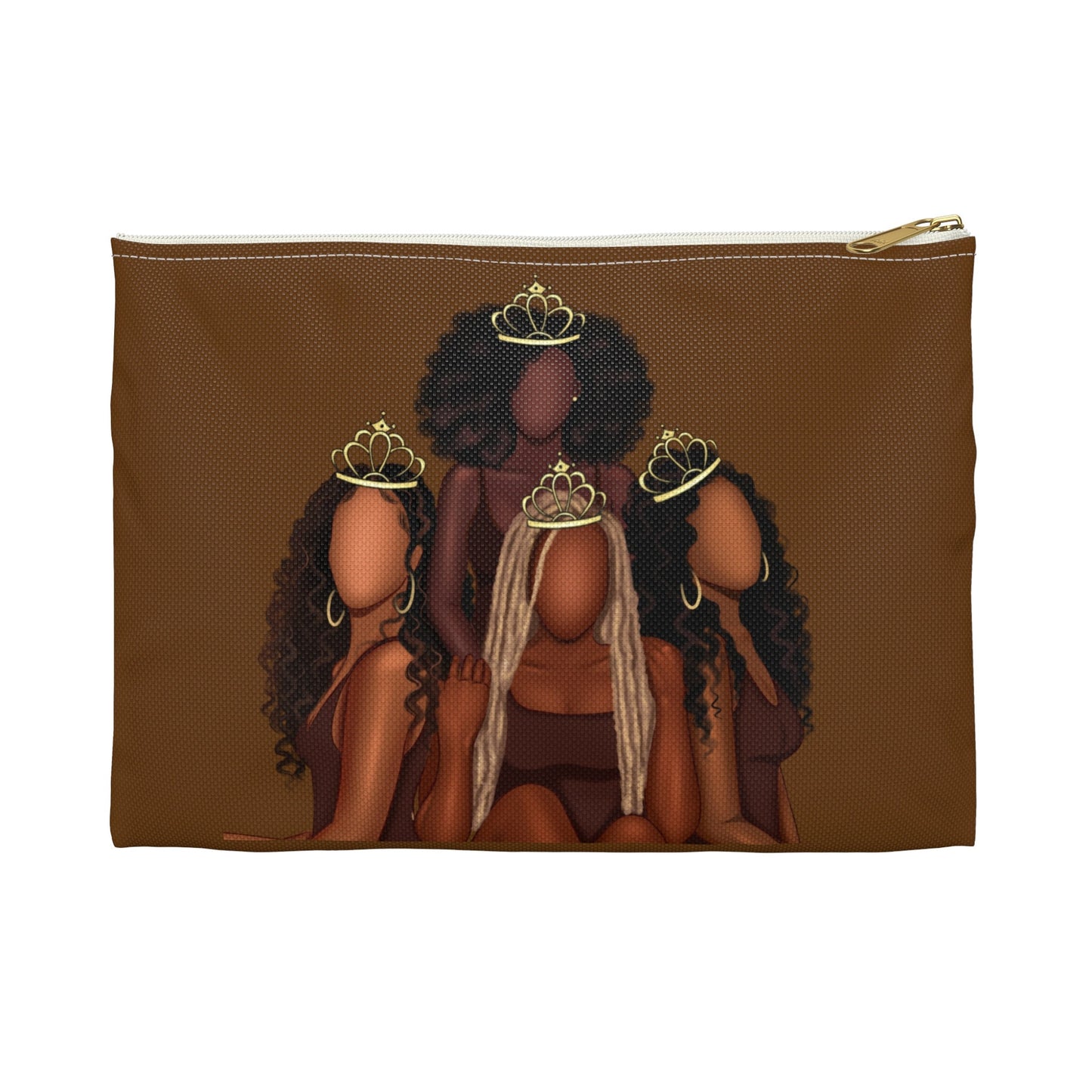 Queens crown cosmetic Pouch