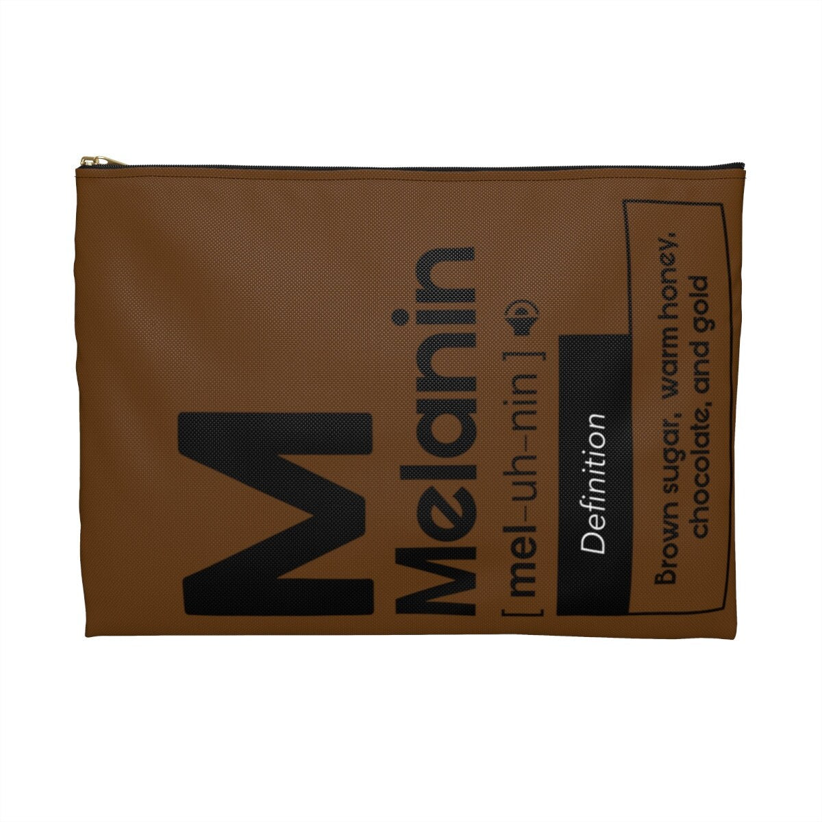 Black Girl/Melanin Cosmetic Pouch