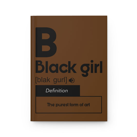 Black Girl Journal Matte