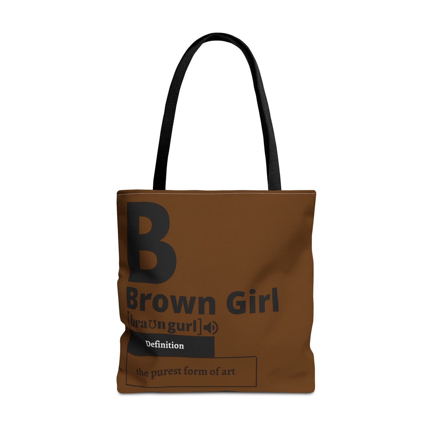 Brown Girl Defined Tote Bag