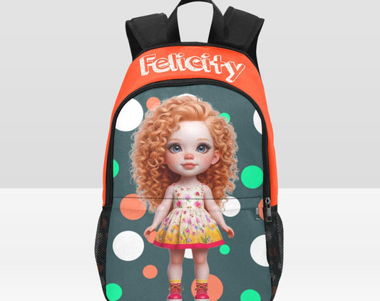 Personalized Girl Bookbag